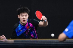 ng体育app-一日三赛全晋级，单打横扫梁靖崑，国乒小将展巨星潜质，王皓欣慰|黄友政|WTT常规挑战赛|比赛_新浪体育_新浪新闻
